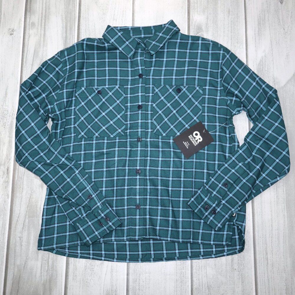 NEW Outdoor Research Feedback Lightweight Flannel Shirt - Women's